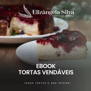 Imagem de capa para o Ebook Tortas Vendáveis 