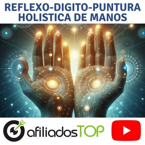 Imagen de portada para Curso online Reflexo-Digitopuntura Holística de Manos + Certificación + Bonos Gratis + Garantía