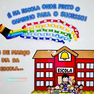 Imagem de capa para o Ebook painel dia da escola