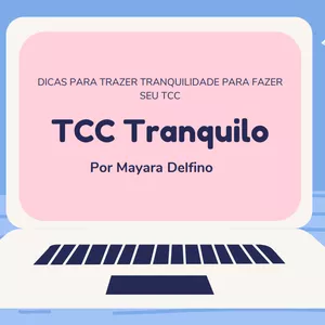Imagem de capa para o Ebook TCC Tranquilo