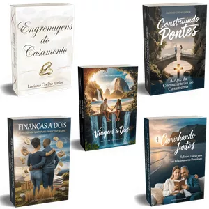 Imagem de capa para o Ebook Pacote Essencial para Casais: 5 eBooks para Fortalecer, Enriquecer e Inspirar Seu Relacionamento