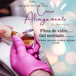 Curso Curso Alongamento De Unhas  Em Fibra