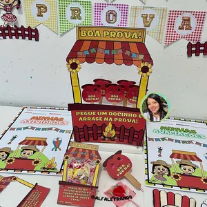 Imagem de capa para o Ebook Kit semana de provas junina 🔥🌻🎊