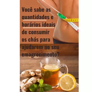 Imagem de capa para o Ebook O que ninguém te conta sobre os chás que ajudam a EMAGRECIMENTO.