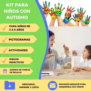Imagen de portada para Ebook Kit Para Niños Con Autismo