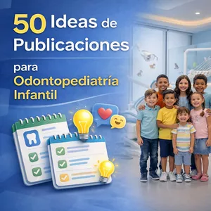Imagen de portada para Ebook 50 Ideas de Publicaciones para  Odontopediatría Infantil
