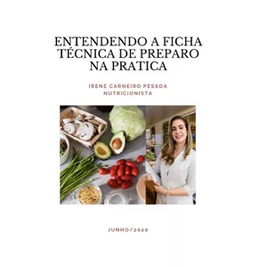 Imagem de capa para o Ebook E-Book Entendendo a Ficha Técnica de Preparo na Prática