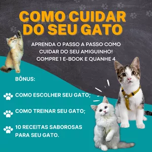 Imagem de capa para o Ebook Como cuidar do seu gato