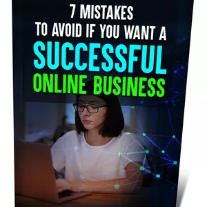 Cover image for Ebook 7 Mistakes to Avoid if You Want a Successful Online Business