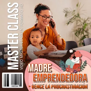 Imagen de portada para Curso online Madre Emprendedora, Vence la Procrastinación