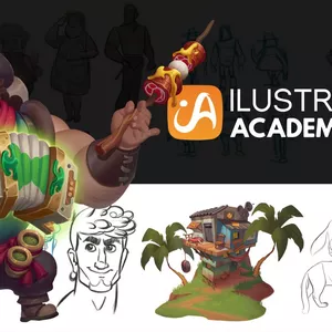 Imagem de capa para o Curso online IlustraAcademy - Oferta Especial