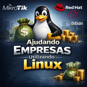 Imagem de capa para o Curso online Ajudando empresas utilizando Linux