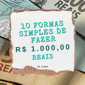 Imagem de capa para o Ebook 10 Formas Simples de fazer 1000,00