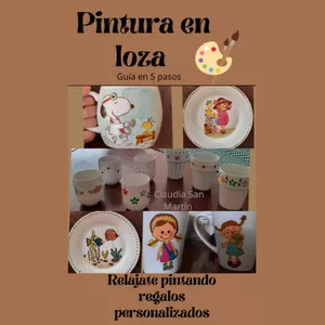 Imagen de portada para Ebook Pintura en loza  en 5 pasos