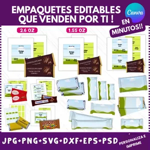 Imagen de portada para Curso online Plantillas editables para empaques de chocolates