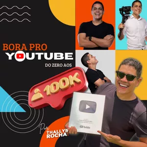 Imagem de capa para o Ebook BORA PRO YOUTUBE ? DO ZERO AOS 100.000 INSCRITOS