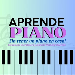 Imagen de portada para Curso online Aprende piano sin tener un piano en casa