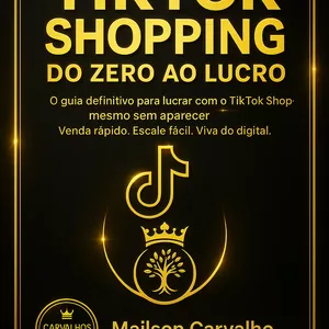 Imagem de capa para o Ebook 🚀 o segredo do TikTok— Do Zero ao Lucro em 7 Dias no TikTok (Edição VIP Premium)*
