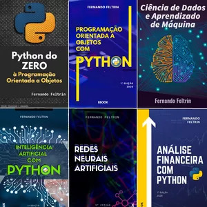 Imagem principal do produto Coleção Programação em Python - 6 Livros
