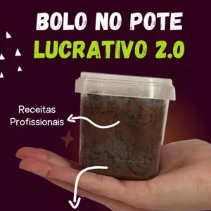 Imagem de capa para o Ebook Bolo no pote lucrativo 