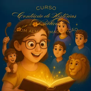 Imagem do curso CURSO DE CONTAÇÃO DE HISTÓRIAS BÍBLICAS COM ALMA E IMAGINAÇÃO