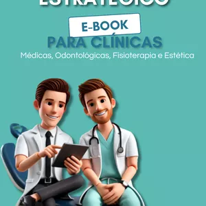 Imagem de capa para o Ebook Estratégia de Marketing Digital para Clínicas Médicas, Odontológicas e de Estética