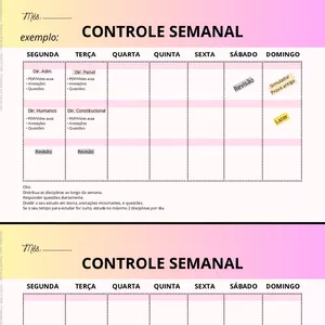 Imagem de capa para o Curso online Controle de estudo 