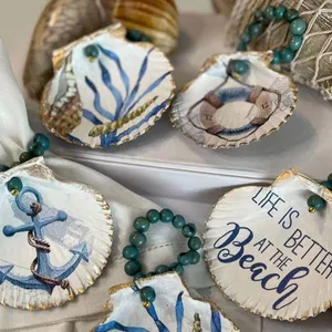 Imagem de capa para o Curso online Super Aula: Técnica de Decoupagem de Conchas para Porta Guardanapos [Tema Mar]