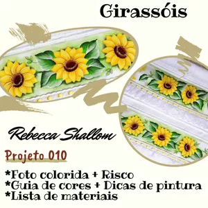 Imagem de capa para o Ebook Projeto 010 - Girassóis