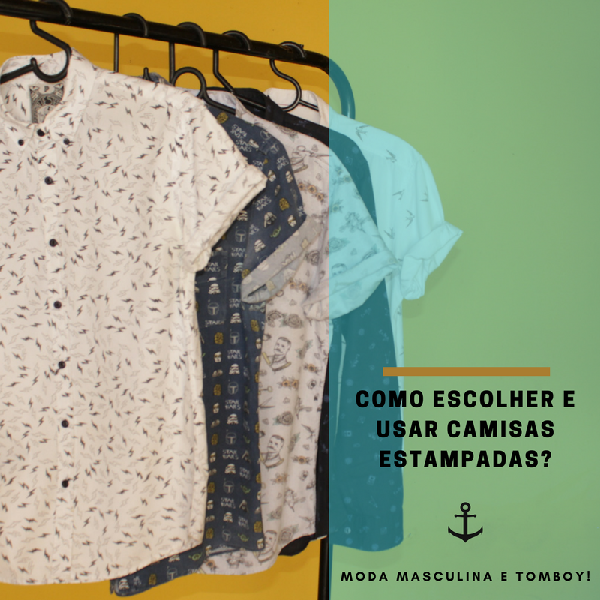 Imagem do curso Como escolher e usar camisas estampadas? Moda Masculina e Tomboy!