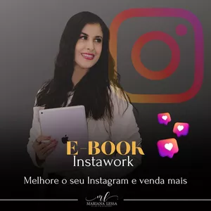 Imagem de capa para o Ebook INSTAWORK: Melhore seu Instagram e venda mais
