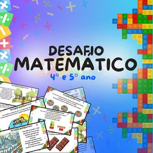 Imagem de capa para o Ebook DESAFIO MATEMÁTICO 4° E 5° ANO