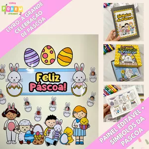 Imagem de capa para o Ebook COMBO PÁSCOA: PAINEL, MATERIAIS E SÍMBOLOS - SF