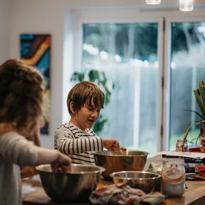 Imagem de capa para o Ebook Cozinha para pessoas com rotina agitada