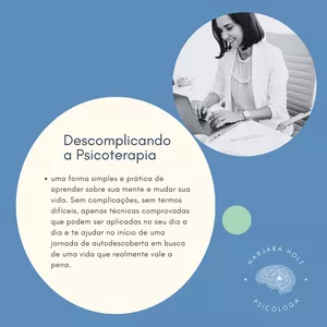 Imagem de capa para o Curso online Mini Curso Descomplicando a Psicoterapia