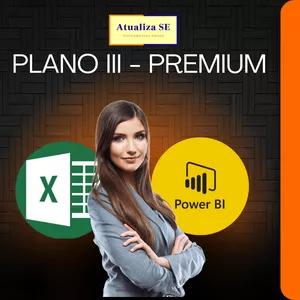 Planilha Plano III - PREMIUM - Excel e Power BI - AtualizaSE empresas
