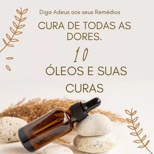 Imagem de capa para o Ebook ÓLEOS ESSENCIAIS E SUAS CURAS