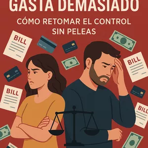 Imagen de portada para Ebook Mi Compañero(a) Gasta Demasiado Cómo Retomar el Control Sin Pelear
