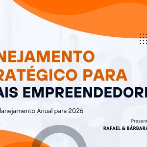 Imagem do curso Planejamento Estratégico Empresarial - Casais Empreendedores
