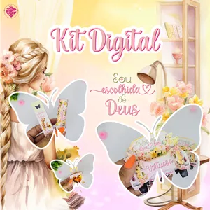 Imagem de capa para o Ebook KIT DIGITAL - SOU ESCOLHIDA DE DEUS