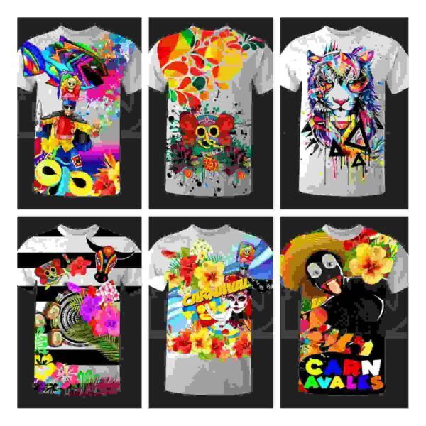 Mega Pack 25 Sublimation Designs for Carnivals