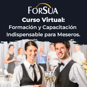 Imagen de portada para Curso online Curso Virtual: Formación y Capacitación Indispensable para Meseros