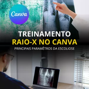 Imagem de capa para o Curso online TREINAMENTO RAIO-X NO CANVA