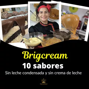 Imagen de portada para Curso online Curso de Rellenos Firmes BRIGCREAM - Sin Leche Condensada y Sin Crema de Leche