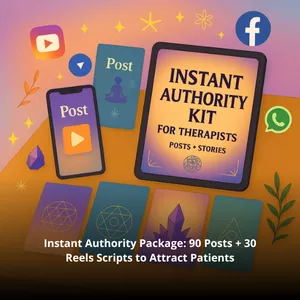 Cover image for Ebook Instant Authority Pack: 90 Posts + 30 Reels Scripts to Attract Clients
