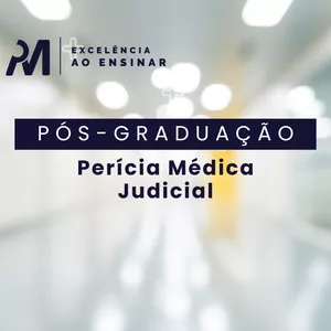 Imagem de capa para o Curso online Pós-Graduação de Perícia Médica Judicial