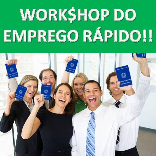 Imagem do curso Workshop do EMPREGO RÁPIDO!!