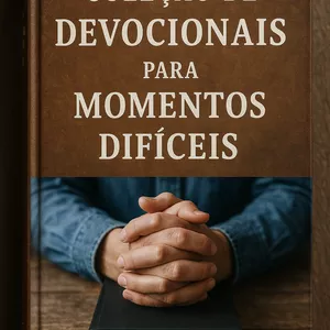 Imagem de capa para o Ebook Coleção de Devocionais para  Momentos Difíceis 