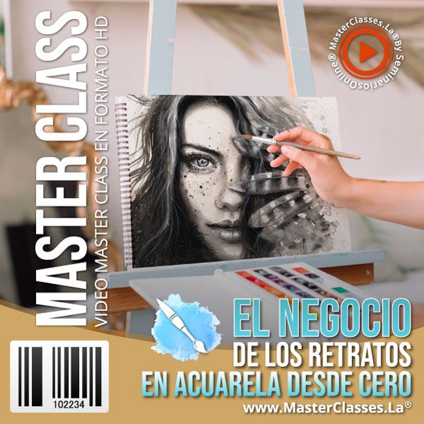 EL NEGOCIO DE LOS RETRATOS EN ACUARELA DESDE CERO