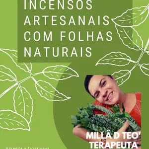 Imagem de Oficina de Incensos Artesanais com Folhas Naturais criado por Camila Teodoro na hotmart